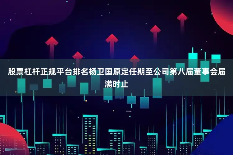 股票杠杆正规平台排名杨卫国原定任期至公司第八届董事会届满时止